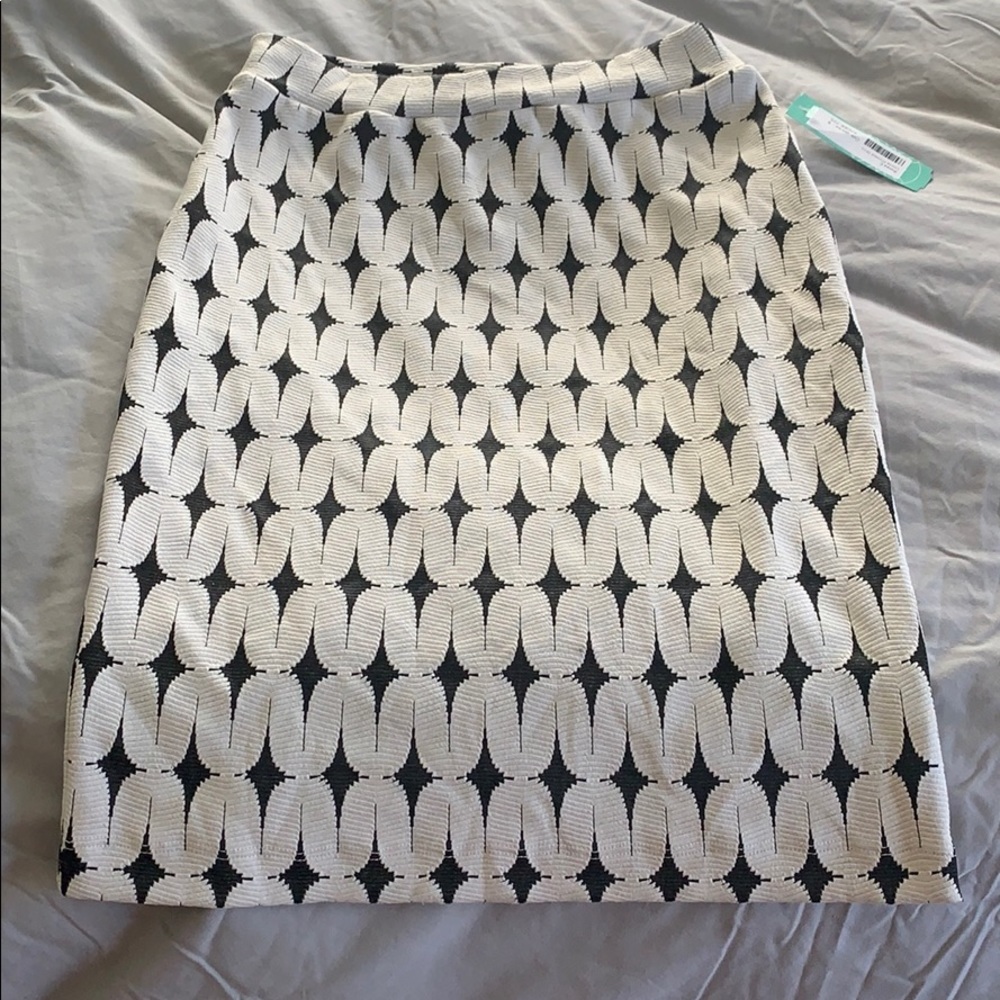 Soft pencil skirt